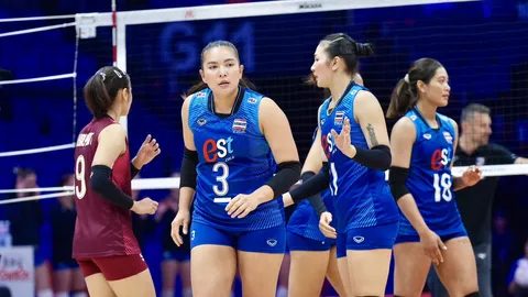 ไม่ดีนัก อันดับโลกวอลเลย์บอลหญิงไทยล่าสุด หลังจบ VNL 2026 สนาม 1 แพ้ทั้ง 4 นัด