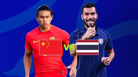 ทีมชาติไทยไม่ง่ายแน่ เปิดผลงานจีน VS ชาติอาเซียน 5 นัดหลังสุด ก่อนเกมฟีฟ่าเดย์ บอลวันนี้