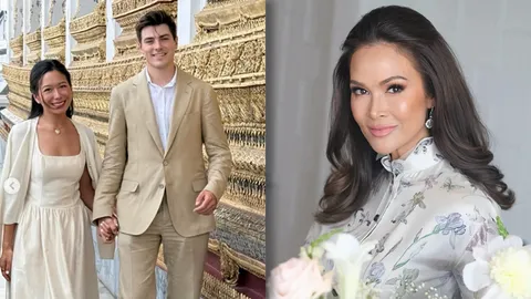ภาพล่าสุด ปุ๋ย ภรทิพย์ ทำตะลึง หลังพาลูกสาว-คู่หมั้น ทำบุญ คนชื่นชมสมมงจักรวาล