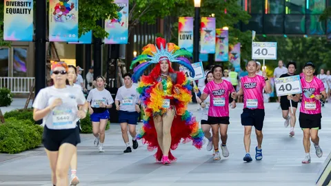 วิ่งไปด้วยกันอย่างภาคภูมิใจ บนความหลากหลายและความเท่าเทียม One Bangkok One Pride One Run 2026