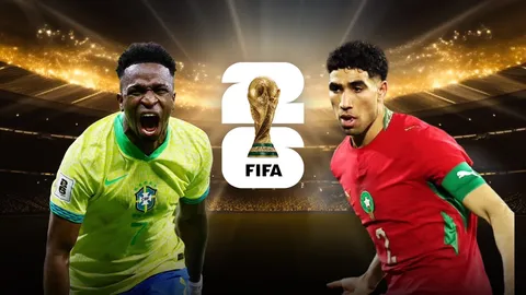 LIVE ดูบอลสด บราซิล พบ โมร็อกโก บอลโลกวันนี้ (14 มิ.ย.) 05.00 น. ฟุตบอลโลก 2026 รอบแบ่งกลุ่ม