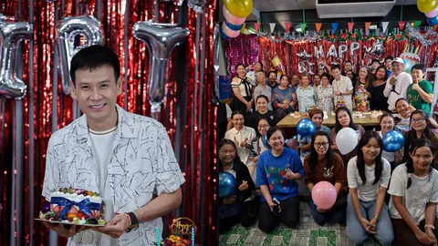 ไผ่ พงศธร แฮปปี้ แฟนคลับและเพื่อนสนิททำเซอร์ไพรส์วันเกิดล่วงหน้า 