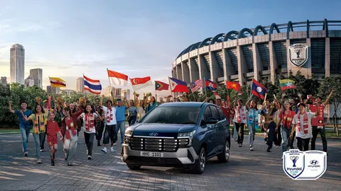 ฮุนได จุดไฟศึกลูกหนังอาเซียนคัพ เปิดแคมเปญ "Driving ASEAN as One" รับ Hyundai Cup™ 2026
