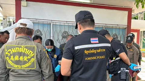 ส.ต.ท. ปลิดชีพดับสลดคาป้อมจราจรปทุมธานี เครียดหนี้สินรุม ปมปัญหาที่ดิน
