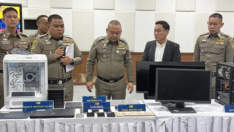 จับเว็บเถื่อน ถ่ายทอดสดฟุตบอลโลก เจ้าของลิขสิทธิ์ นําตำรวจบุกทลาย