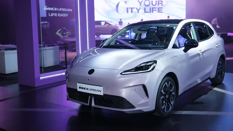 รถไฟฟ้า NEW MG URBAN ราคาเริ่มต้น 529,900 บาท มี Auto Parking ให้ด้วย