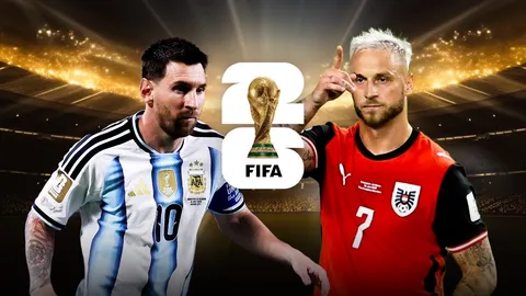 LIVE ดูบอลสด อาร์เจนตินา พบ ออสเตรีย บอลโลกคืนนี้ (23 มิ.ย.) 00.00 น. ฟุตบอลโลก 2026 รอบแบ่งกลุ่ม