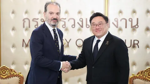 “จุลพันธ์” หารือเอกอัครราชทูตอิตาลี เร่งเครื่องความร่วมมือแรงงาน 
