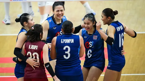 เปิดสถิติพบกัน วอลเลย์บอลหญิงไทย VS แคนาดา ก่อนตบเดือด VNL 2026 วันนี้