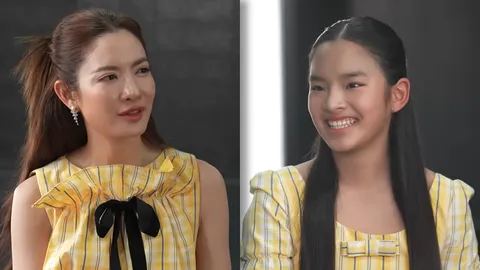 น้องปีใหม่ ขึ้นแท่นพิธีกร เปลี่ยนลุคสวยหวานน่ารักไม่แพ้คุณแม่ แอฟ ทักษอร