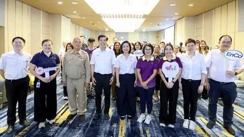 EnCo จัดหน่วยทันตกรรมเคลื่อนที่ ดูแลสุขภาพช่องปากให้คนในชุมชน