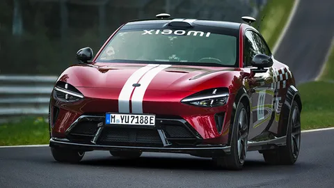 รถไฟฟ้า Xiaomi YU7 GT รถยนต์ไร้คนขับคันแรกของโลกวิ่งทำเวลาต่อรอบที่ Nürburgring