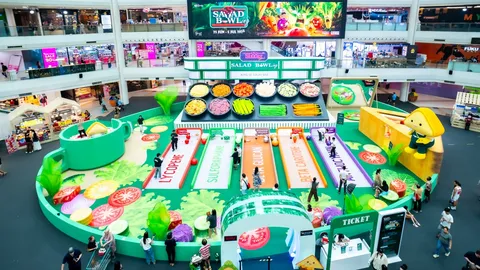 ปักหมุดพิกัดสนุก! ซีคอนสแควร์ x Sizzler จัดงานสลัดบาร์ยักษ์ Salad Bowling ชวนเช็กอินฟรี