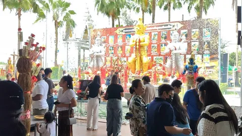 คนดวงเฮง แก้บน "ท้าวเวสสุวรรณ" วัดดอนใหญ่ ขอพรได้ "เลขเด็ด" งวด 1/7/69 เสี่ยงโชค