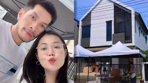 ลำไย ไหทองคำ ทำบุญขึ้นบ้านใหม่ กัปตันช้าง อยู่เคียงข้างไม่ห่าง (คลิป)