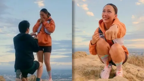 คารีสา เจอเซอร์ไพรส์! แฟนหนุ่มคุกเข่าขอแต่งงานแล้ว เพื่อนดาราร่วมยินดี (คลิป)