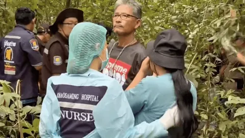 น้องสาวเศร้า รุดดูศพ "ลุงบุญอยู่" ยันผู้ตายไม่เคยรู้จักกับคนร้ายมาก่อน