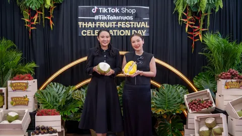LIVE Commerce เขย่าวงการผลไม้! "ไทยรัฐตะกร้าแตก" คว้ารางวัลไลฟ์ ดันยอดทุเรียนพุ่ง