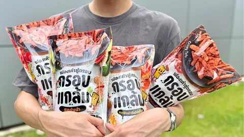 เปิดวาร์ป "กรอบแกล้ม ฟองเต้าหู้กรอบ" ขนมตัวฮิตสายเฮลท์ตี้ กรอบอร่อย เคี้ยวเพลิน กินเล่นได้แบบไม่รู้สึกผิด