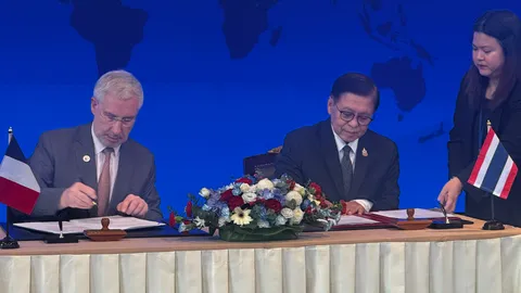 "ไทย-ฝรั่งเศส" ยกระดับความสัมพันธ์สู่หุ้นส่วนยุทธศาสตร์เต็มรูปแบบ