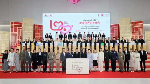 20 ปี เดอะมอลล์ กรุ๊ป สายโลหิต สายใจ บริจาคโลหิต 646 ล้านซีซี ช่วย 4.8 ล้านชีวิต