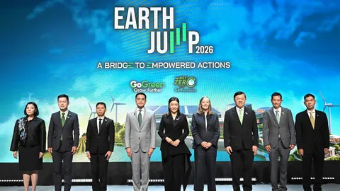 EARTH JUMP 2026 ฟอรัมแห่งปีด้านความยั่งยืน กสิกรไทย หนุน SME เริ่มต้นธุรกิจสีเขียว ครบทุกมิติ