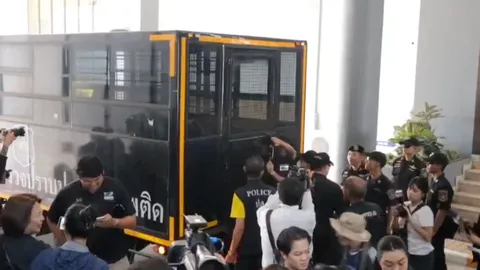 คดีแอร์สาว คุมตัว "อุทัย-นันทวัฒน์" ฝากขัง ปิดปากเงียบทั้งคู่
