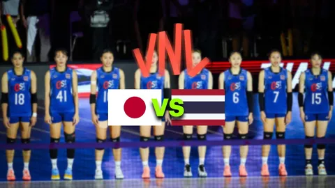 LIVE ดูวอลเลย์บอลสด ไทย พบ ญี่ปุ่น วันนี้ (9 ก.ค.) 17.20 น. วอลเลย์บอลหญิงเนชันส์ลีก VNL 2026