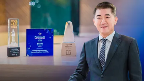 "ประสิทธิ์ บุญดวงประเสริฐ" นำซีพีเอฟเติบโตด้วยนวัตกรรม ความยั่งยืนธรรมาภิบาล คว้า 3 รางวัล