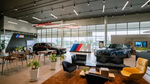  Performance Motors BMW MINI โชว์รูมที่ได้รับการปรับโฉมสู่มาตรฐาน Retail.Next 