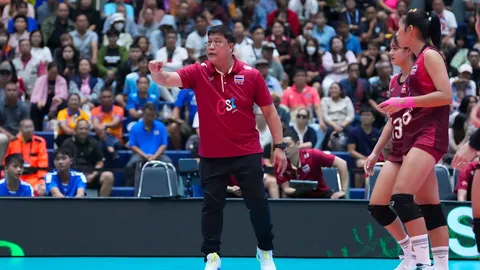 โค้ชยะ ตัดสินใจแล้วหลังพา วอลเลย์บอลหญิงไทย U18 คว้าอันดับ 3 เอเชีย