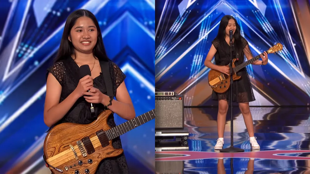 เริ่ดมาก! "เนเน่" สาวน้อยจากไทยวัย 16 ปี โชว์ฝีมือร้องเล่นกีตาร์สุดปังใน "America’s Got Talent"