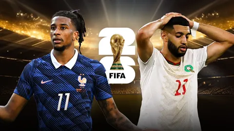 ส่องฟอร์ม 5 นัดหลังสุด "ฝรั่งเศส" เทียบ "โมร็อกโก" ก่อนเจอกัน ฟุตบอลโลก 2026 รอบ 8 ทีมสุดท้าย