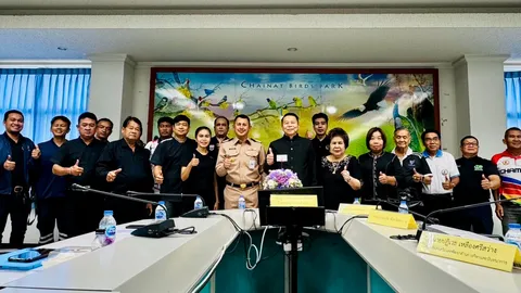 ศึกไทยแลนด์ โอเพ่น สนาม 3 คึกคัก  พ่อเมืองชัยนาทปั่นสำรวจเส้นทางเอง 