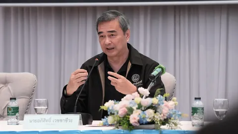 “อภิสิทธิ์” ติวเข้ม ปชป. เตรียมข้อมูลพร้อมอภิปรายไม่ไว้วางใจรัฐบาล-ใช้เงินกู้ 4 แสนล้าน