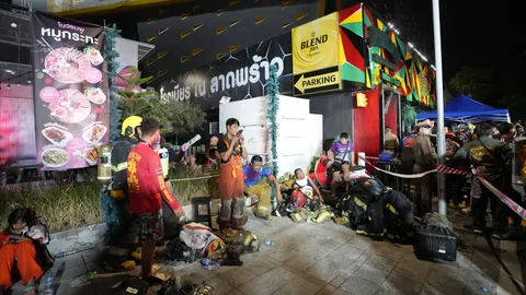 สื่อนอกตีข่าว ไฟไหม้ผับในกรุงเทพฯ คร่าแล้ว 27 ศพ