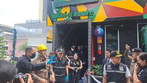 ไฟไหม้โรงเบียร์ลาดพร้าว ผบ.ตร.ลั่นจากนี้ไม่มีแล้ว “ถือเป็นอุทาหรณ์” ต้องไม่เกิดขึ้นอีก