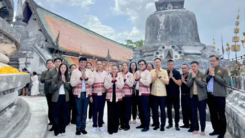 "ธิวัลรัตน์" ลงพื้นที่ระดมสมองดัน “วัดพระมหาธาตุฯ” สู่มรดกโลกแห่งแรกของภาคใต้