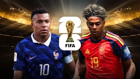 สถิติ 5 นัดหลังสุด "ฝรั่งเศส" VS "สเปน" ก่อนเจอกัน ฟุตบอลโลก 2026 รอบรองชนะเลิศ