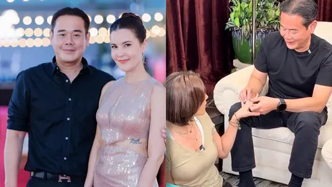 เป๊ก แลกแหวนแก้เคล็ดกับ ธัญญ่า กลางไลฟ์ พร้อมทั้งเผยสาเหตุสุดพีก (คลิป)