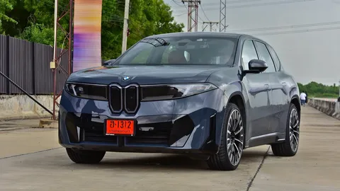 สัมผัสแรก ทดสอบ All-New BMW iX3 50 XDrive M Sport ร่างจำแลงอนาคตที่มาพร้อมสมรรถนะตราใบพัด