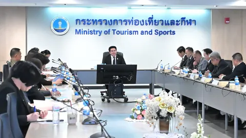 ประชุม กรอ.ท่องเที่ยว ดัน “ไทยเที่ยวไทยพลัส” รัฐหนุนค่าที่พัก 50% ช่วยค่าตั๋วเครื่องบิน