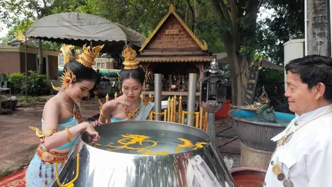 นางรำคำชะโนด ส่องน้ำตาเทียนในบาตรยักษ์ ลุ้นเลขเด็ด 16/7/69 โค้งสุดท้ายก่อนหวยออก