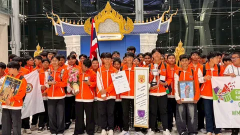 “สุรศักดิ์” ชื่นชมวงโยฯ ราชสีมาวิทยาลัย กวาด 4 แชมป์โลก ความภูมิใจของคนไทยทั้งประเทศ