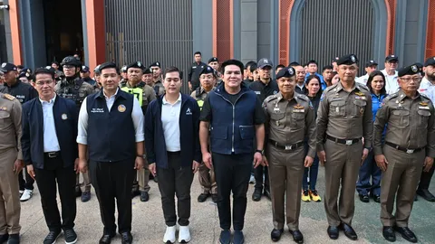 “สุรศักดิ์” ลุยวอล์กกิงสตรีท พัทยา ยกระดับความปลอดภัย สร้างความเชื่อมั่นนักท่องเที่ยว