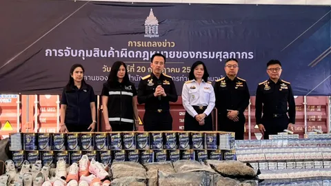 กรมศุลกากร-กรมการค้าต่างประเทศ เปิดโปงขบวนการสินค้าสวมสิทธิ “Made in Thailand” ปลอม
