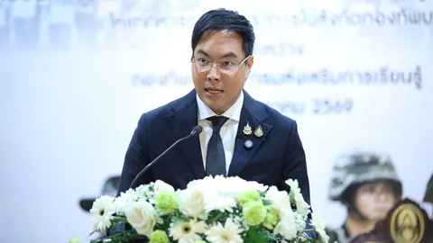 รมช.ศึกษาธิการ นำทัพ สกร.จับมือกองทัพบก ยกระดับการศึกษาทหารกองประจำการ 