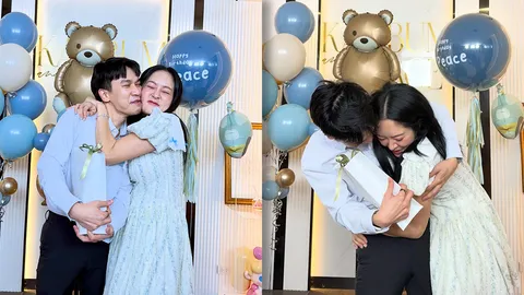 แก้มบุ๋ม ทำเซอร์ไพรส์วันเกิด พีท กันตพร ยามดึก แต่ดูเหมือนงาน Baby Shower