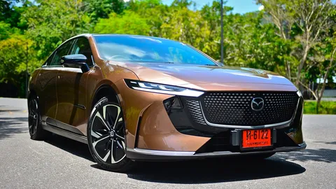 ทดสอบ Mazda 6e Exclusive (1.169 - 1.199 ล้าน) หล่อเกินราคา ห้องโดยสาร Nappa ขับหลังฟีลดี