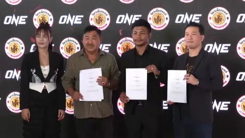 บทสรุป “รถถัง จิตรเมืองนนท์” รีเทิร์นร่วมงาน "ONE Championship" พร้อมเซ็นสัญญาฉบับใหม่โชว์สื่อ